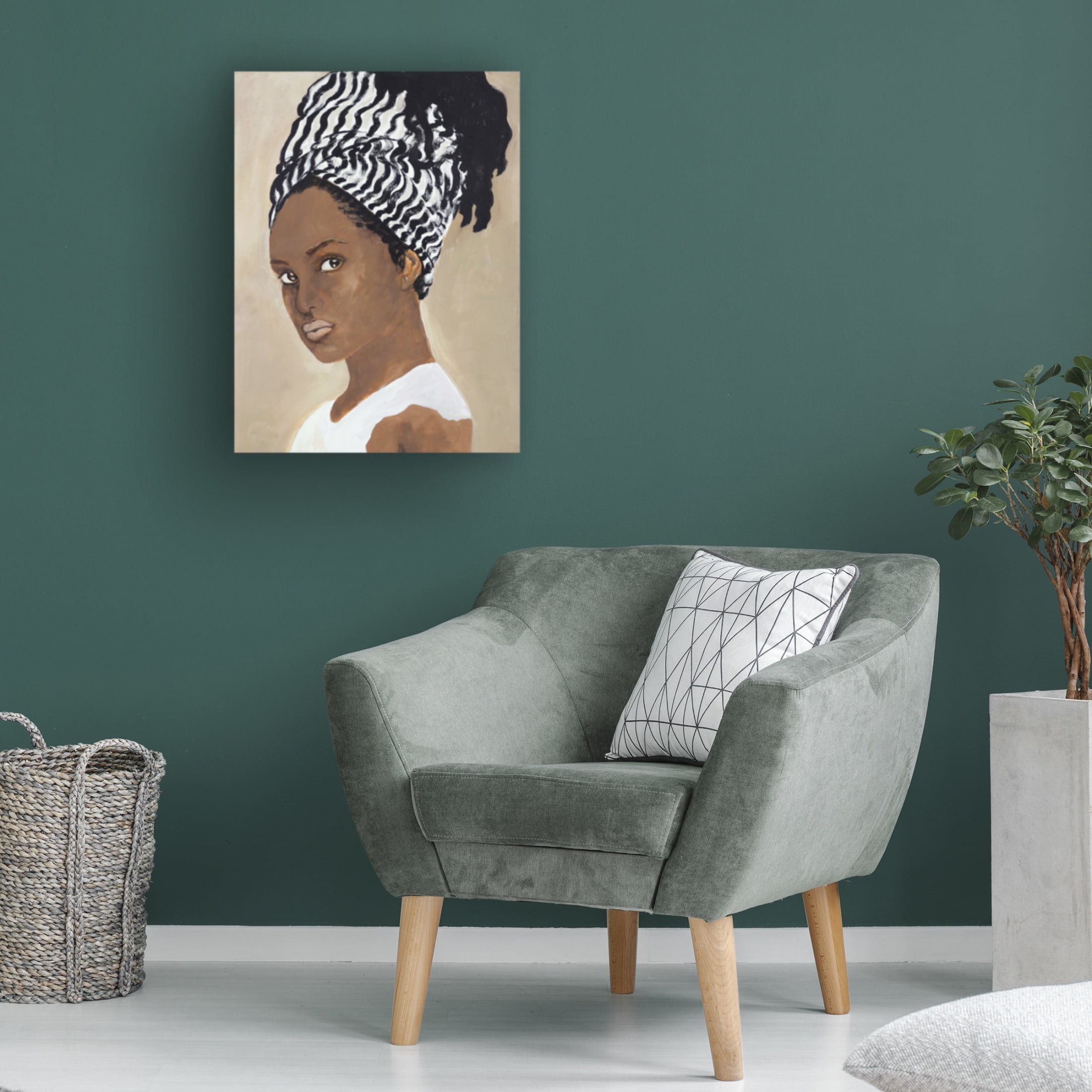 Canvas Wall Art - Design Fabrikken 'Inspired' Wall Art for Living Room, Bedroom, or Office Décor by Trademark Fine Art - 18 x 24 Inches