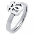 thumbnail image 2 of Men's 10MM Stainless Steel Gay Symbol Ring For Men (Size 9 to 13) Size 12, 2 of 3