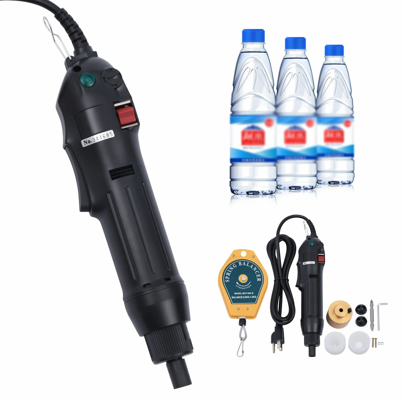 Plastic on sale bottle capper
