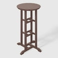 thumbnail image 3 of WestinTrends Outdoor 42" Height HDPE Outdoo Bistro Bar Table, Dark Brown, 3 of 7