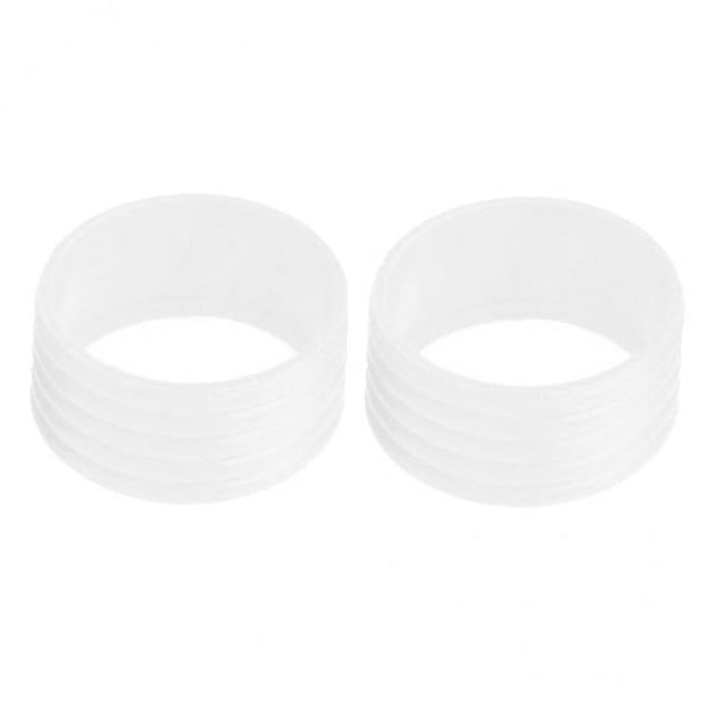 Almencla 2x 2 Lots of Silicone Tennis Racket, Grip, Fixation Handle, Sealed Loop Cover,