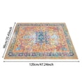 thumbnail image 4 of Stylish Waterproof Dog Mats for Muddy Paws, Decorative Washable Pet Floor Protector, Rug-Look Pad Machine Washable Non-Slip Backing (Marmalade Sunshine), 4 of 9