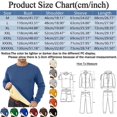 thumbnail image 3 of XIAONU Men's Wool Blend Thermal Crewneck Sweatshirt Long Sleeve Warm Comfortable Base Layer Top, 3 of 5