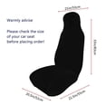 thumbnail image 4 of Speravity 2 uds fundas antideslizantes para asiento de coche Planet Space Sloth Cat fundas de asiento protectores de asiento de coche de viaje Ventana automotriz Speravity VI011390-00, 4 of 6