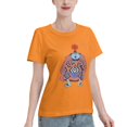 thumbnail image 2 of T-Shirt Basique à Manches Courtes pour Femmes une Pièce Jinping, 2 of 6