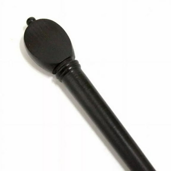 13-Piece Ebony Lute Pegs – Premium AAA Quality Wooden Tuning Peg Set Shaft 7.5x5.5x75mm (L-1)