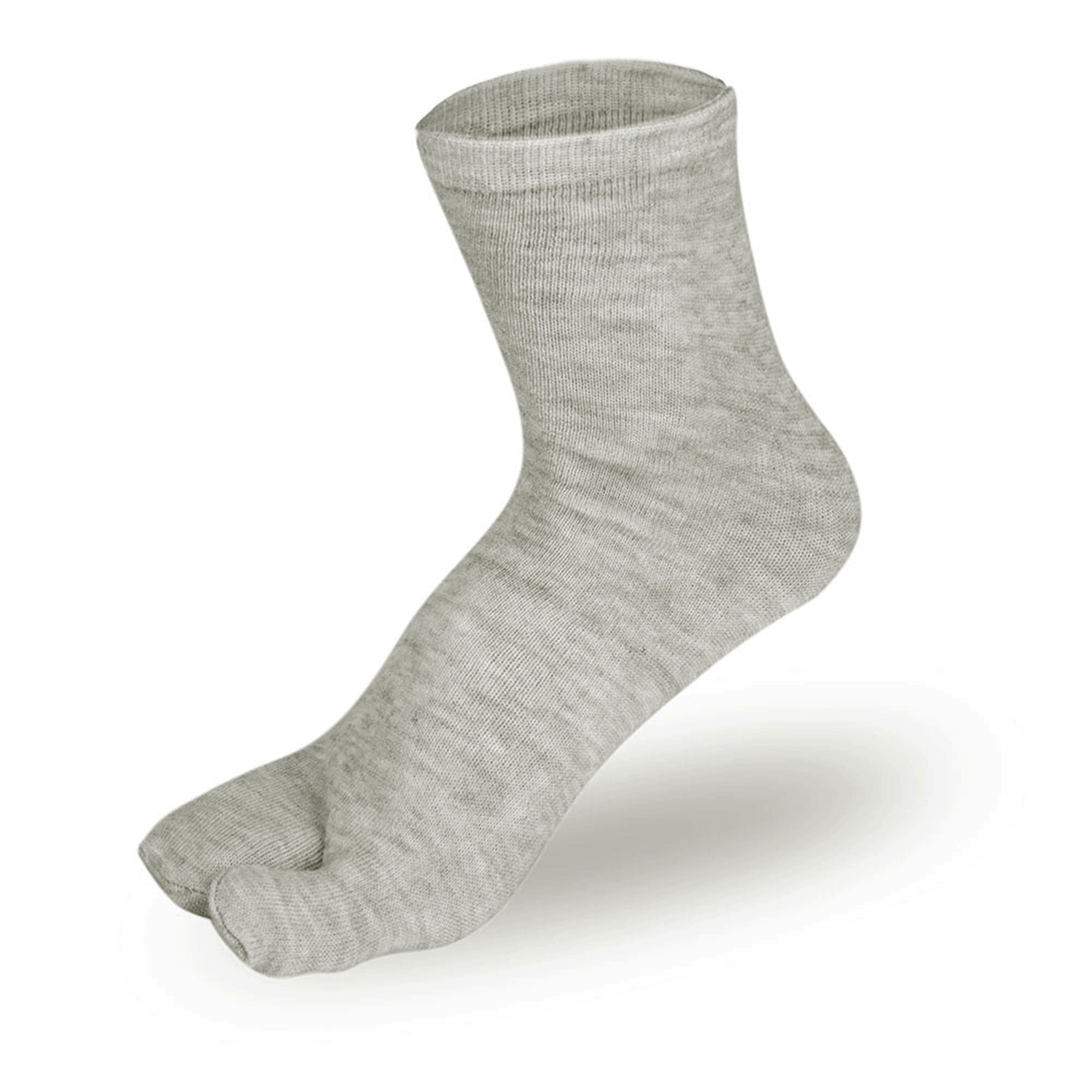 BFHCVDF 1 par Hombres Mujeres Tabi Calcetines Split Two Toes Socks Sandal Seprate Toe Geta Socks White 