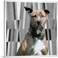 thumbnail image 1 of ARTCANVAS Pit Bull Terrier Dog Breed Canvas Art Print - Size: 26" x 26" (1.50" Deep), 1 of 9