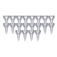 thumbnail image 1 of 20 piezas Anillos para el cabello Macarena herramientas para trenzar el cabello rizar plata, 1 of 4