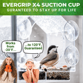 thumbnail image 5 of Large Window Bird House Feeder by Nature Anywhere with Sliding Seed Holder for Garden Birds, 5 of 7