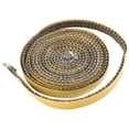 thumbnail image 3 of Black Flat Stove Rope Self Adhesive Fiberglass Seal Stove Fire Rope Fireplace Door Sealing Cord Replacement Stove Rope 3X10Mm, 3 of 9