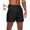 Black, variant on Men's Golf Shorts 5" Inseam Stretch Waterproof Hybrid Performance Shorts with 5 Pockets for Travel, Hiking, Casual and Business