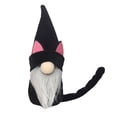 thumbnail image 6 of Tnobhg Halloween Gnome Doll Spooky Bat Pumpkin Spider Black Cat Witch Hat Full Beard Desktop Faceless Gnome Stuffed Ornament Party Favors, 6 of 7