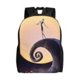 thumbnail image 1 of Nightmare Before Christmas Sacs à Dos pour Enfants Sac d'École Sac à Dos Décontracté pour Voyage Randonnée, 1 of 3