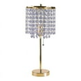 thumbnail image 2 of 20.25" Deco Glam Table Lamp, Gold, 2 of 2