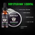 thumbnail image 3 of Beard Care Kit With Oil And Cream Travel Size Unscented Moisturizing Grooming Set For Men, 3 of 7
