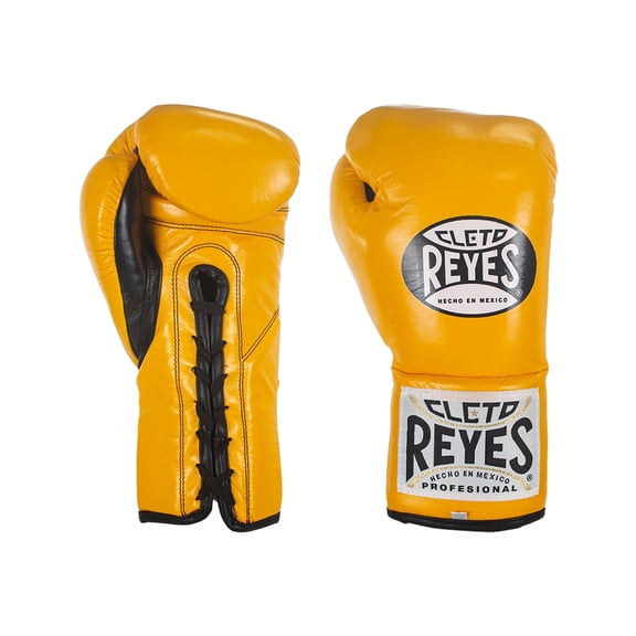 Cleto Reyes Professional Boxing Gloves for Men and Women (8oz, Yellow)