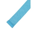 thumbnail image 3 of INSPIRE CHIC Women Woven Wide Stretch Belts, Straw Rattan Triangle Buckle Elastic Belt Waistband for Dress 41.3x1.9"(LxW) Blue, 3 of 6