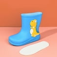 thumbnail image 5 of MuXiKeJi Clothes Girls Dinosaur Rain Boots Mid Calf Non Comfortable Outdoor Casual School Shoes For Toddler Kids, 5 of 5