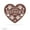 Rust, variant on RealSteel Mother’s Day Heartwarming Wishes – Floral Metal Wall Art with Heart & Script Text – Thoughtful Gift for Moms & Grandmothers (Rust, 26.7"x30")