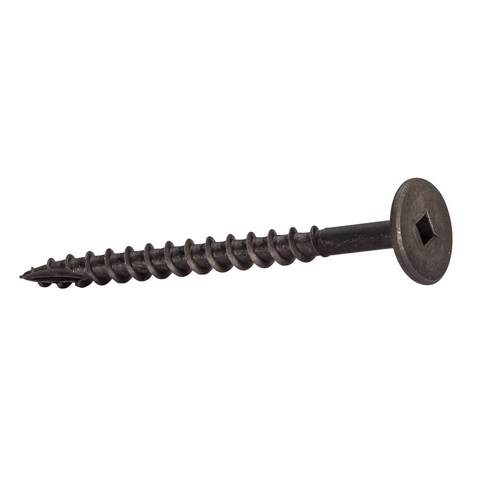 21/2'' Black 10 Powerhead Wood Screws, 50Pack By Fastcap Ship from