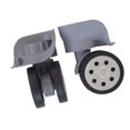 thumbnail image 3 of funtasica 1 Paire de Roues de Remplacement pour Bagages Roues de Valise Durables Support de Charge Pivotant Gris, 3 of 6