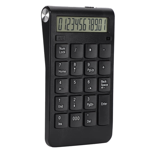 Mini teclado digital, teclado numérico inalámbrico Teclado numérico USB portátil Teclado digital inalámbrico compacto y liviano