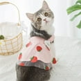thumbnail image 5 of Pet Clothes Cute Dog Vest Lovely Dog Dress Pet T-Shirt Puppy Clothes Shirt for Pet (Pink) - M, 5 of 6
