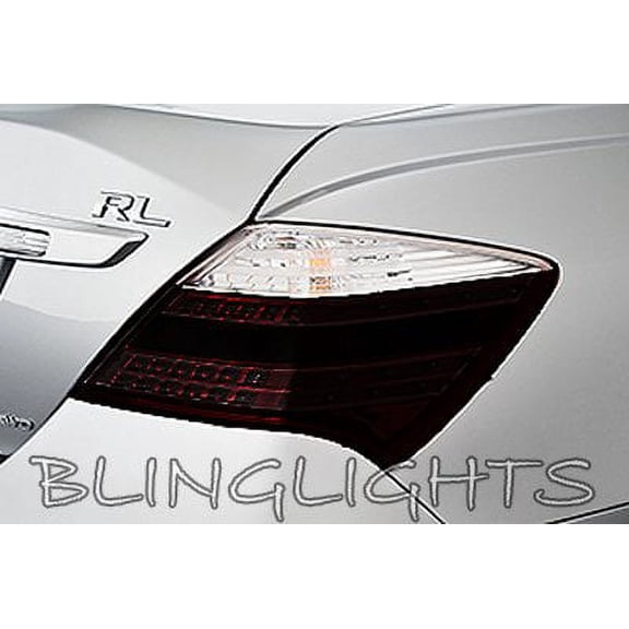For 2009 2010 2011 Acura RL Tinted Smoked Tail Lamps Lights Overlays Film Protection