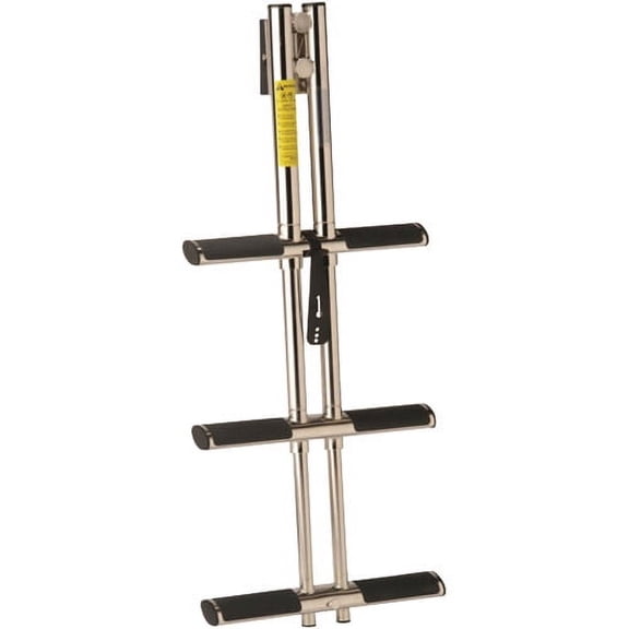Garelick EEz-In 3-Step Telescoping Stainless Steel Sport/Diver Ladder