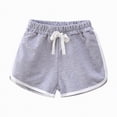 thumbnail image 4 of TOWED22 Girls Boys Athletic Shorts Toddler Summer Running Shorts Dolphin Yoga Shorts for Kids(Grey,2-3 Y), 4 of 8