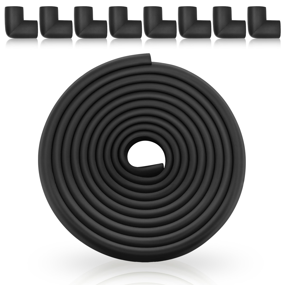 Baby Proofing Edge and Corner Guard Protector Set 16.5 Feet, 8