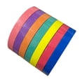 thumbnail image 3 of GUOOL 7 Pieces Funny Sticky Ball Tape, Toys DIY Making Ball Colored Ball Width 1.2cm, 3 of 9