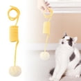 thumbnail image 1 of Juguete colgante para gatos. Juguete interactivo de interior con resorte para mantener al gato ocupado y reducir el aburrimiento, 1 of 6