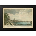 thumbnail image 2 of Unknown 18x13 Black Modern Framed Museum Art Print Titled - West View of London, 2 of 5