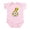 Petal Pink, variant on CafePress - Ghana Infant Bodysuit - Baby Light Bodysuit, Size Newborn - 24 Months