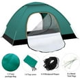 thumbnail image 6 of 2-Person Dome Tent,Easy Set Up Shelter with Rain Fly & Carry Bag for Camping, Beach, Backpacking, Hiking, 6 of 8
