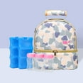 thumbnail image 4 of Insulation Milk Bag Backpack, Double-Layer Breast Milk Storage Bag, Fresh-Keeping and Refrigerated Mommy Bag for Breastfeeding, Leak-Proof and Convenient, 4 of 5