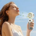 thumbnail image 7 of USB Rechargeable Handheld Mini Fan Portable Folding Desk Personal Ventilator For Outdoor Travel Beach Camping Car, 7 of 7