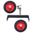 thumbnail image 3 of Caster Lawn Mower Support Wheel Outdoor Hand Truck Support Caster Replacement Mower Support Wheel Useful Trolley Caster Multifunctional Caster for Garden, 3 of 8