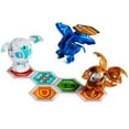 thumbnail image 4 of Bakugan Starter Pack 3-Pack, Dragonoid Ultra, Geogan Rising Collectible Action Figures, 4 of 7
