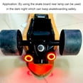 thumbnail image 4 of Advancent Paquete de 2 luces con sensor de monopatín, lámparas de rueda de monopatín de seguridad recargables, luz trasera automática para Patinetes eléctricos Luz delantera, 4 of 6