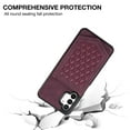 thumbnail image 3 of Galaxy A13 4G/5G 6.5" Wallet Case, Allytech Crossbody Shoulder Carrying Purse Cover RFID Blocking Card Slots Holder Flip PU Leather Stand Shockproof Case for Samsung A13 2022, Winered, 3 of 7