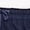 Navy, variant on Women's Plus Size Wide Leg Crop Pant