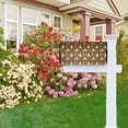 thumbnail image 7 of Bingfone Autumn With Pumpkin Harvest Magnetic Mailbox Cover Standard Size for Garden Yard Outdoor Decorations-21x18 in, 7 of 7
