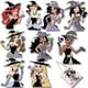 thumbnail image 2 of Disney Princess personaje de dibujos animados en disfraz de bola de Halloween, transferencia de hierro para ropa, pegatina firme y sin grasa, artesanía Diy, 2 of 4