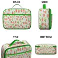thumbnail image 3 of Lunch Bag Spacious Insulated Lunch Bag Durable Food Carry Bag with Strap for Commuters Outdoor Enthusiasts School Sports Office/Work Meals Picnic & Camping, 3 of 6