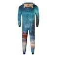 thumbnail image 6 of SwiftWear Onesie Christmas Family Matching Pajamas Adult Couples Men PJs Hooded Novelty One-Piece Sleepwear, 6 of 7