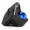 Blue, variant on Black Wireless Trackball Mouse with 54° Vertical Thumb Control