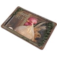 thumbnail image 3 of Retro Iron Hanging Plate Nice Butt Chicken Vintage Metal Tin Sign Iron Painting for Bathroom Home Bar Coffee Kitchen Wall Decor Toilet Posters Rustic Wall Art Housewarming Gift 12"x8", 3 of 8